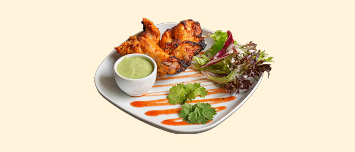 Tandoori Wings  Starter 