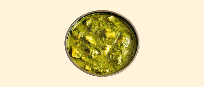 Saag Aloo  Side Dish 